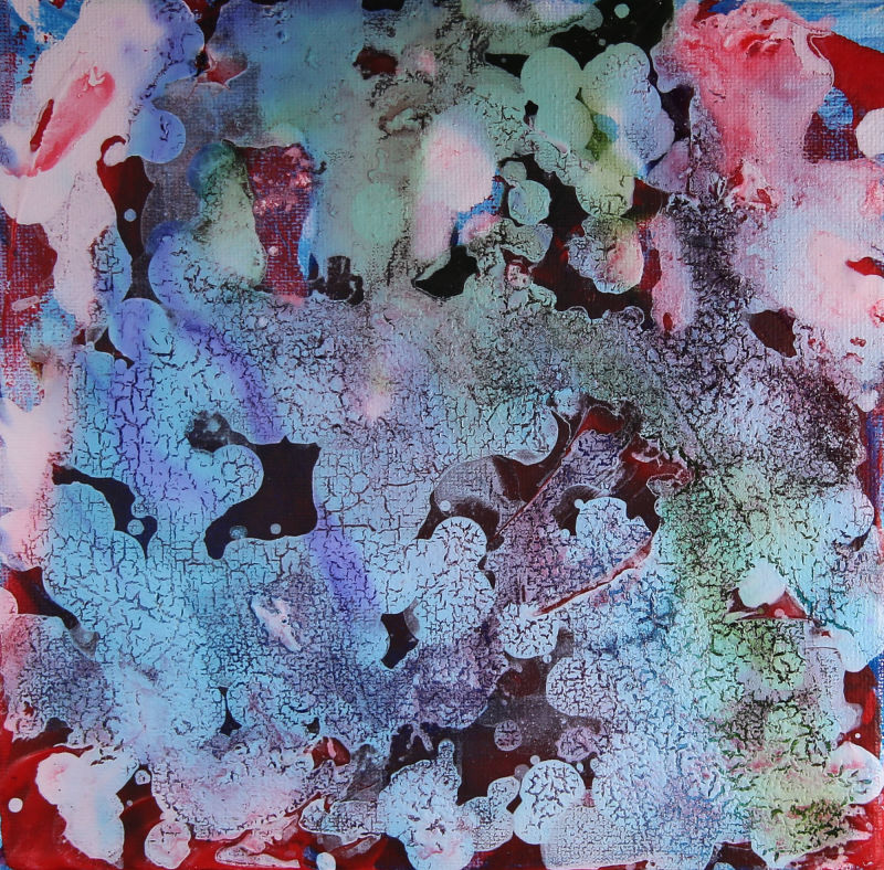 Abstract Acrylics Artwork