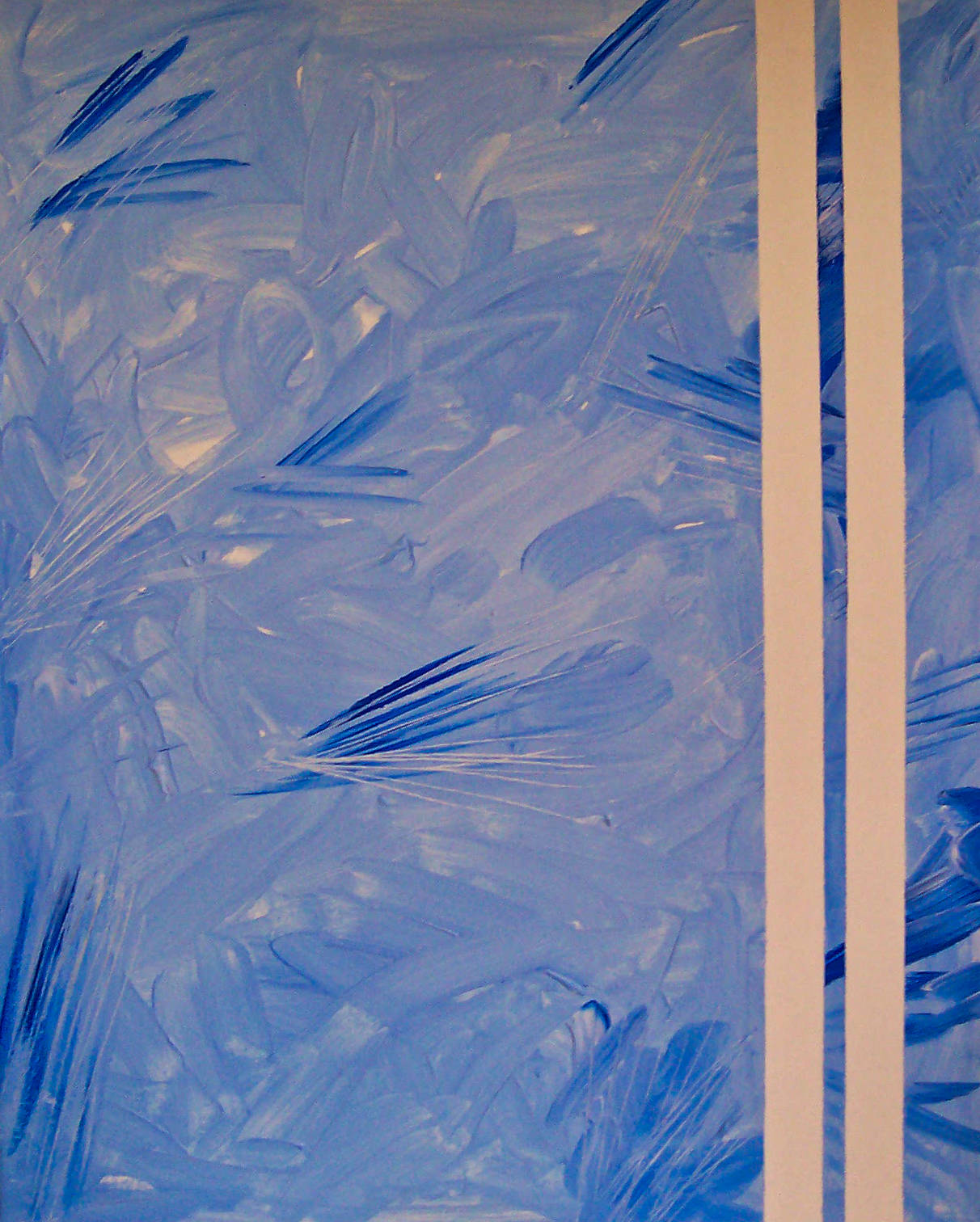 Two Stripes Abstract Acrylic