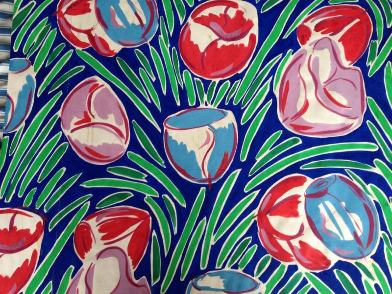 Tulips in gouache
