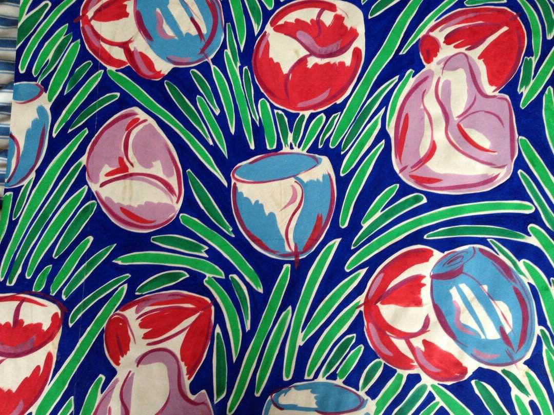 Tulips in gouache