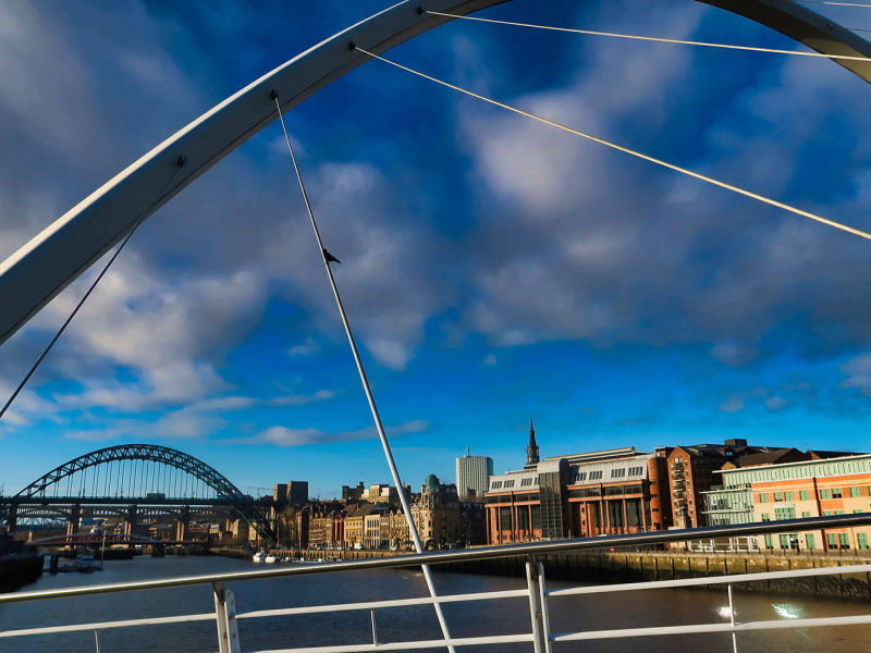 millennium bridge and tyne