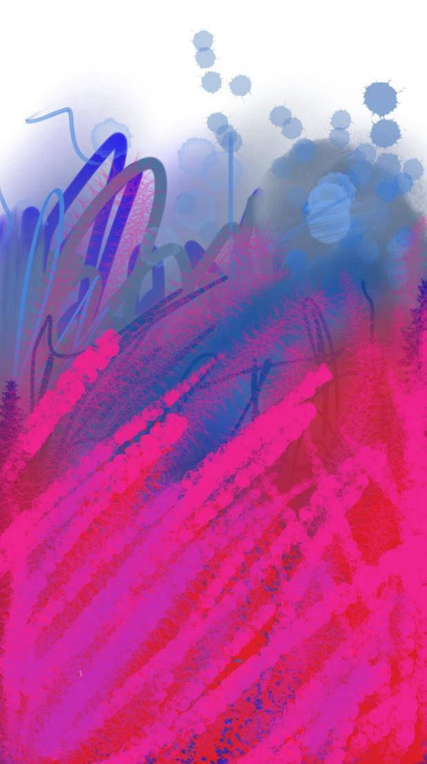 Pink and Purple Doodle