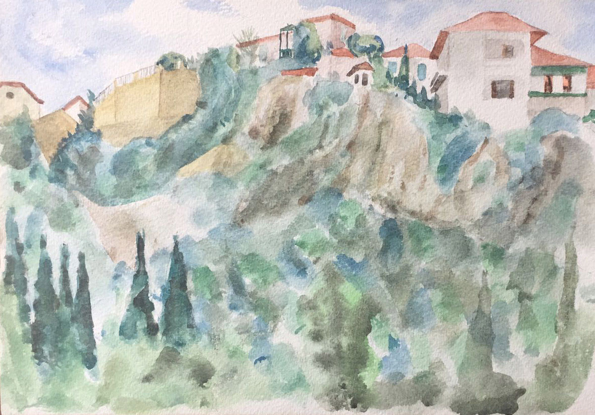spainish watercolour